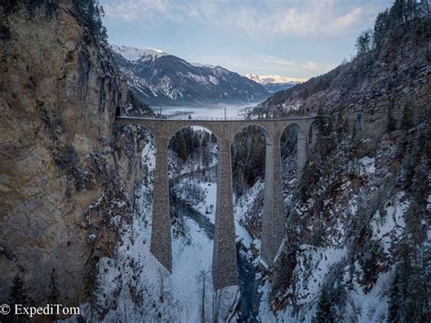 Photographing the Landwasser Viaduct in Switzerland - ExpediTom