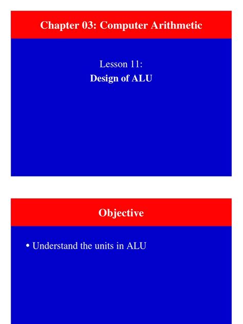 ALU Design and Operations | PDF | Theory Of Computation | Computer Hardware