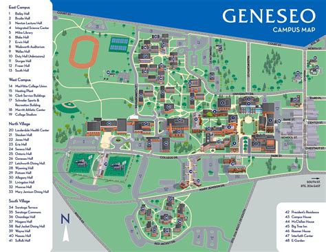 Campus Map | SUNY Geneseo