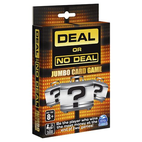 Deal or No Deal Game Show, Jumbo Card Game | Toys R Us Canada