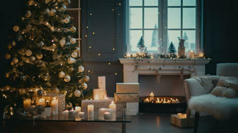 Christmas Fireplace Background Stock Photos, Images and Backgrounds for ...