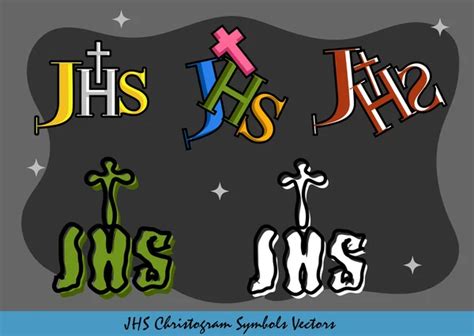 JHS Christogram Symbols Stock Vector Image by ©baavli #111898254