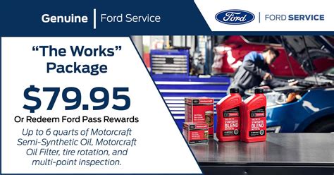 Ford The Works Printable Coupon