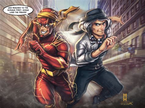 The Flash VS Quicksilver by Penekli on DeviantArt