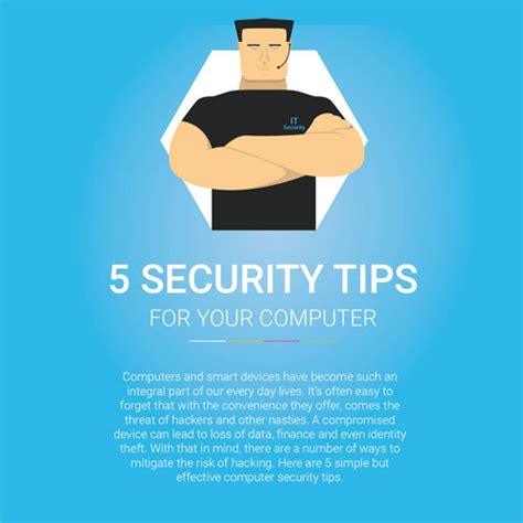 5 Simple Computer Security Tips - InfographicBee.com