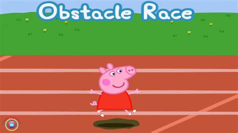 Peppa Pig Obstacle Race - Peppa Pig Gameplay - YouTube