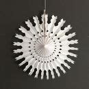 Set Of Eight White Paper Snowflake Decorations By Petra Boase Ltd | notonthehighstreet.com