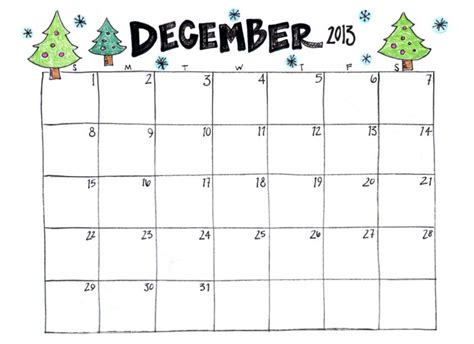 Printable December Calendars – Calendar Template 2023