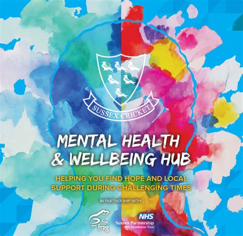 Sussex launches Mental Health & Wellbeing Hub - Worthing Cricket Club