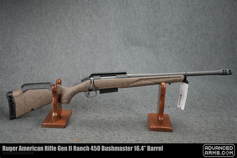 Ruger American Rifle Gen II Ranch 450 Bushmaster 16.4” Barrel