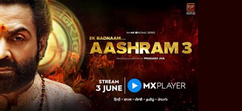 Aashram Season 3 starring Bobby Deol etc. - Delhi Events