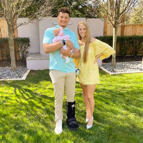 Patrick Mahomes and Brittany Matthews Share Sweet New Photos of Baby ...