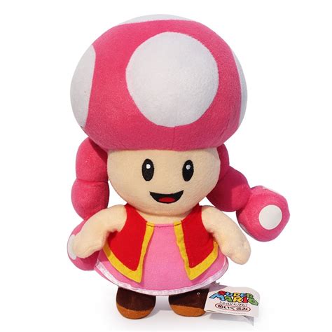 Latest hottest promotions Super Mario Toadette Plush Female Girl Toad ...