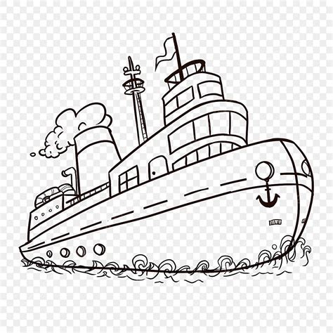 Extravagant Boat Clipart Black And White, Boat Drawing, Boat Sketch ...