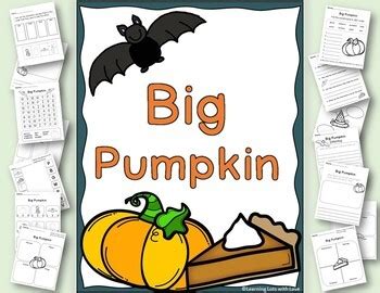 Halloween Activities: Big Pumpkin Book Companion by Learning Lots with Love