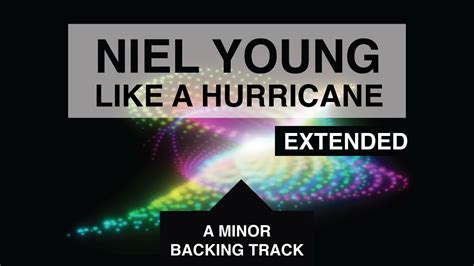 Neil Young - Like a Hurricane Backing Track in Am Extended Verse - YouTube