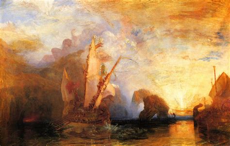 Turner: “Ulysses Deriding Polyphemus”; National Portrait Gallery ...