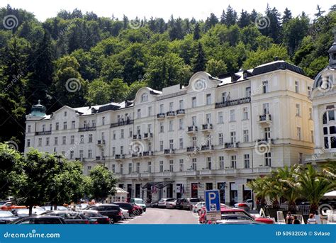 Hotel in Karlovy Vary editorial photo. Image of international - 50932026