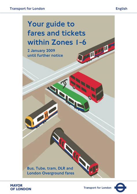 (PDF) Your guide to fares and tickets within Zones 1-6€¦ · Before boarding, you must have enough ...