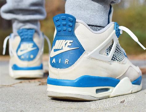 Air Jordan 4 "Military Blue" With Nike Air Releasing in 2016? | FootBasket