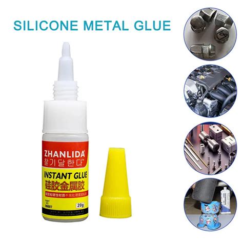 Silicone Metal Glue Non toxic Waterproof Aluminum Alloy Stainless Steel ...