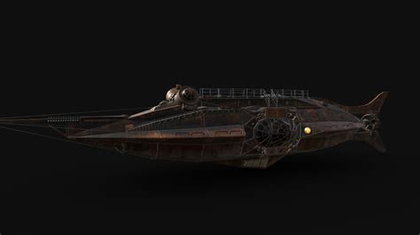 Nautilus Submarine - 3D model by Kevin Aghaian (@3_dart) [9c05cb0] - Sketchfab