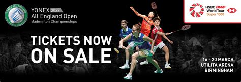 YONEX All England General Ticket Sale Now Open | Badminton England