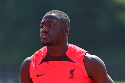 Ibrahima Konate returns to Liverpool training after missing two months ...