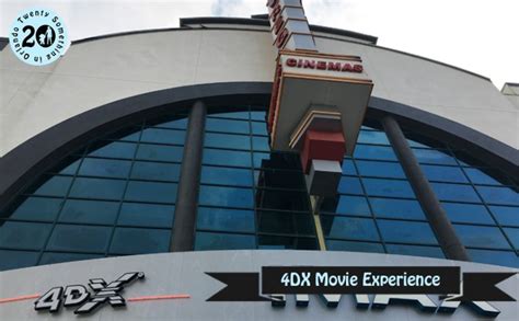 4DX Movie Experience • Twenty Something In Orlando