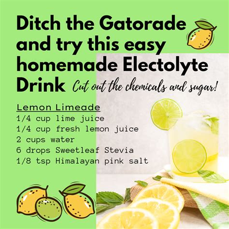 Try This Electrolyte Drink Recipe - Hutsell Chiropractic