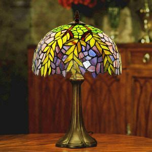 Tiffany Wisteria Lamp 11.8 | Tiffany lamps, Tiffany wisteria, Lamp