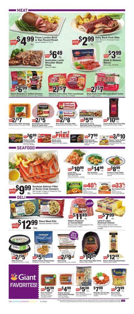 Giant Food Weekly Circular Mar 13 – Mar 19, 2020