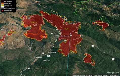 NW California Wildfires 8/22/2023 - The Lookout