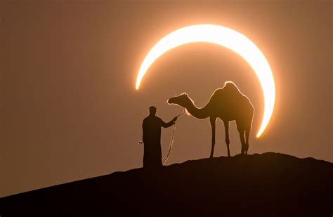 Annular Solar Eclipse in the Desert from Nikon