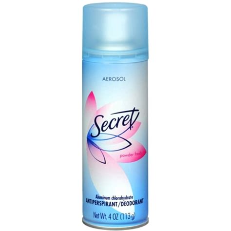 Secret Anti-Perspirant Deodorant Aerosol Spray Powder Fresh 4 oz (Pack ...