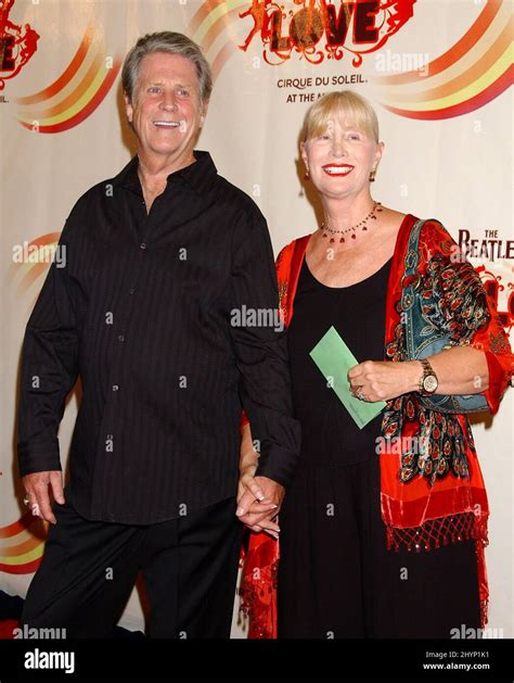 Brian Wilson & wife Melinda attend 'The Beatles LOVE by Cirque du Soleil' Gala Premiere in Las ...