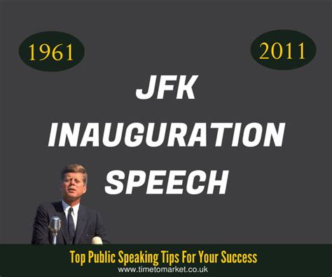 JFK Inauguration Speech Remembered 50 Years On