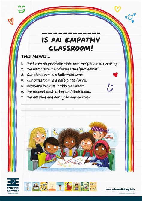 This is an Empathy Classroom - FREE POSTER – Educate2Empower Publishing