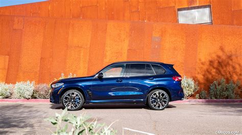 BMW X5 M Competition | 2020MY (Color: Tanzanit Blue Metallic; US-Spec) | Side