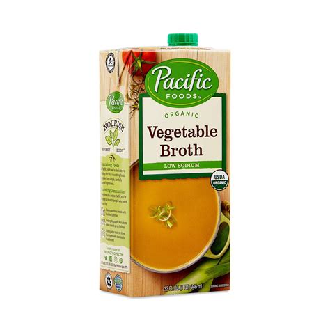 Organic Low Sodium Vegetable Broth by Pacific Foods - Thrive Market