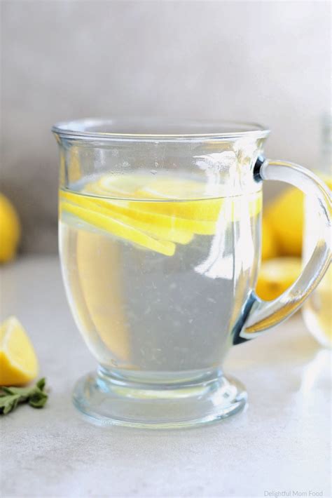 10 Benefits of Hot Lemon Water Morning and Before Bed - Delightful Mom Food