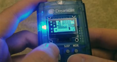 Arduboy In A Dreamcast VMU | Hackaday