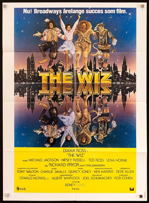 The Wiz Vintage Movie Poster