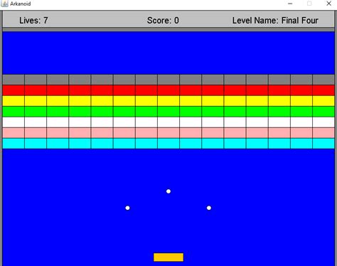 GitHub - aribloch/Arkanoid: Arkanoid game.