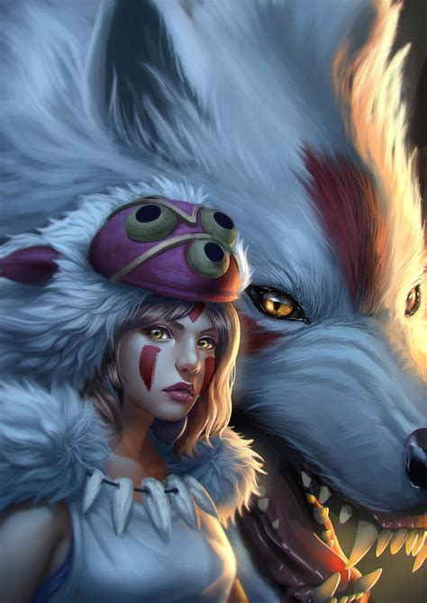 Princess mononoke2 by Zamberz on DeviantArt