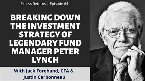 Breaking Down the Investment Strategy of Legendary Fund Manager Peter Lynch (Ep. 64) – Validea's ...