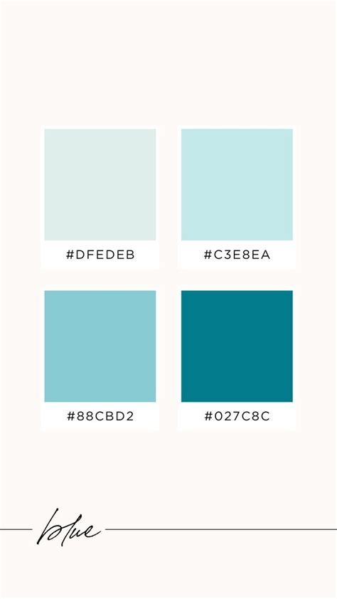 Color swatches blue | blue color | color and mood | Cindy Albanese Creative | turquoise | light ...