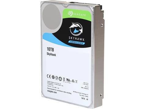 Seagate SkyHawk 10TB Surveillance Hard Drive 256MB Cache SATA 6.0Gb/s 3.5" Internal Hard Drive ...