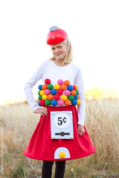 Diy Gumball Machine Costume