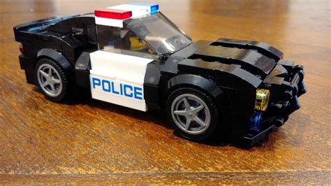 Custom Lego Police Car - Camaro Interceptor MOC - YouTube